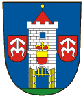 Herb miasta Moravsky Krumlov w Czechach